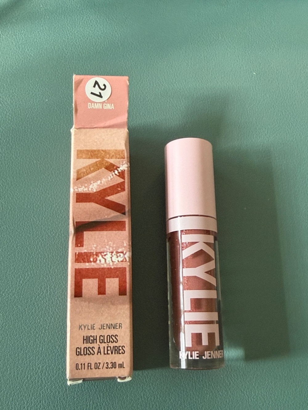 Kylie Jenner High Gloss Lip‎ Gloss damn Gina 0.11 fl oz / 3.3 mL